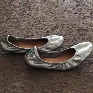 Tieks ballerina flats-silver